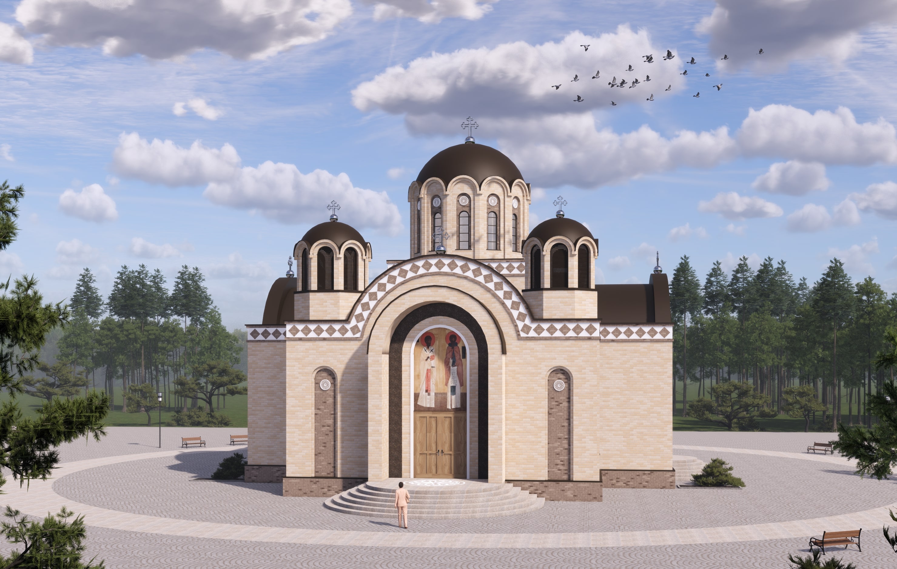 Koncepcja architektoniczna nowej krakowskiej cerkwi